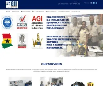 Gilghana.com(GIL Ghana) Screenshot