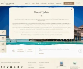 Gili-Lankanfushi.com(Gili Lankanfushi Maldives) Screenshot