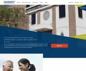 Gilico.com(Guaranty Income Life Insurance Company) Screenshot
