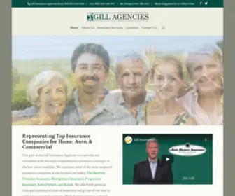 Gillagencies.com(Independent Agents Representing Top Insurance Companies) Screenshot