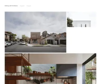 Gillarchitects.com.au(Anthony Gill Architects) Screenshot