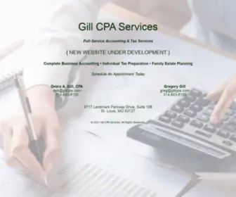 GillcPa.com(Gill CPA Services) Screenshot