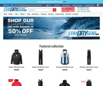 Gilldirect.com(Gill Sailing Gear Store) Screenshot