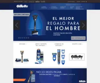 Gillette.es(Solo para Hombre (P&G)) Screenshot