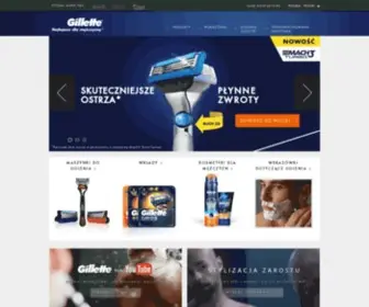 Gillette.pl(Maszynki Do Golenia) Screenshot