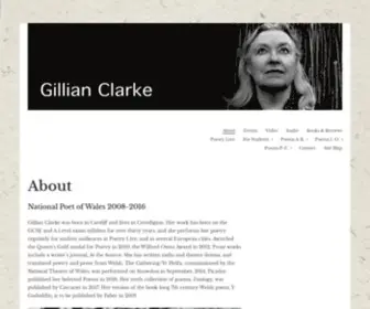 Gillianclarke.co.uk(Gillian Clarke 2017) Screenshot