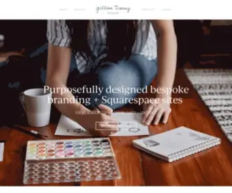Gilliantracey.com(Gillian Tracey Design) Screenshot
