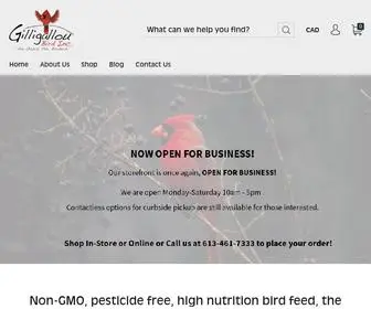 Gilligalloubird.com(Gilligallou Bird Inc) Screenshot