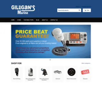 Gilligansmarine.com(Gilligansmarine) Screenshot