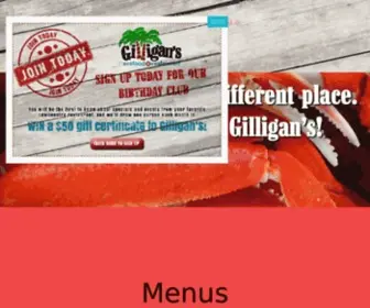 Gilligans.net(Gilligan's Seafood Restaurant) Screenshot