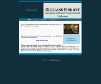 Gillilandfineart.com(Gillilandfineart) Screenshot