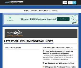 Gillingham-Mad.co.uk Screenshot