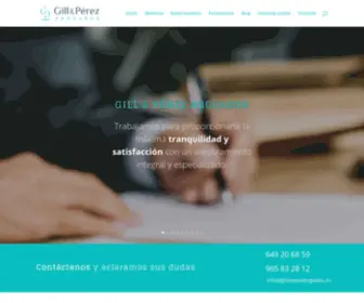 Gillperezabogados.es(Gill Perez Abogados) Screenshot
