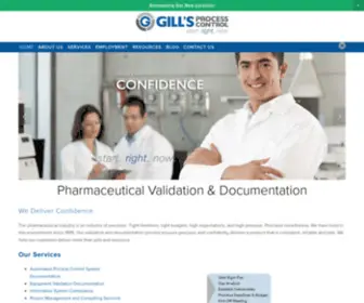 Gillsprocess.com(Gill's Process Control) Screenshot