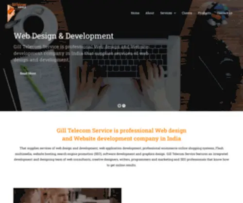 Gilltelecom.com(Gill Telecom Service) Screenshot