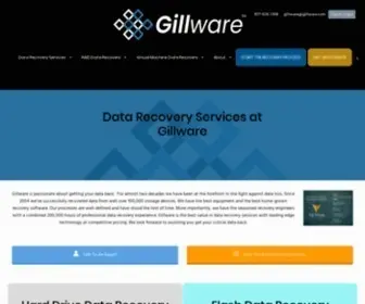 Gillware.com(Data Recovery Services) Screenshot