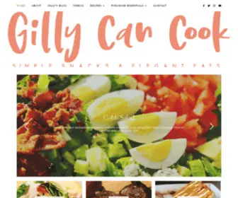 Gillycancook.com(Gillycancook) Screenshot