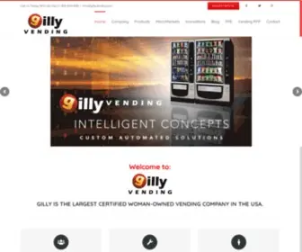 Gillyusa.com(Nationwide Vending Machines Services) Screenshot