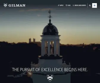Gilman.edu(Gilman School) Screenshot