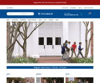 Gilmanschoolstore.com(Gilmanschoolstore) Screenshot