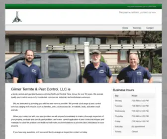 Gilmerpestcontrol.com(Gilmer Pest Control) Screenshot