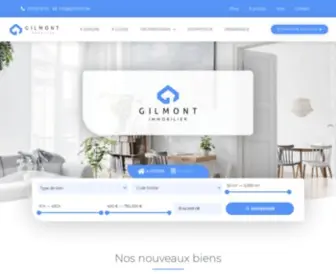 Gilmont.be(Gilmont immobilier) Screenshot