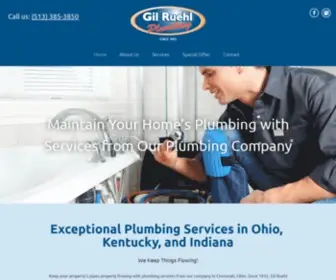 Gilruehlplumbing.com(Gil Ruehl Plumbing Inc) Screenshot