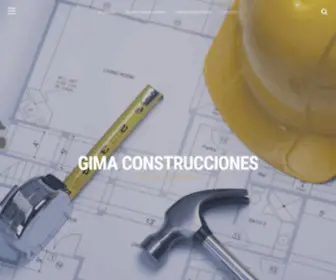 Gima.mx(Gima Construcciones en Mexico) Screenshot