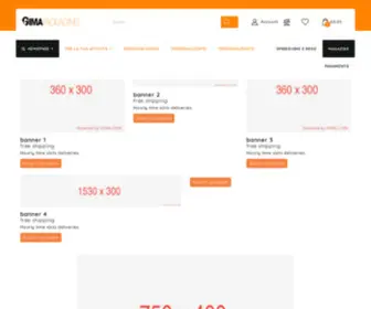 Gimapackaging.com(Packaging alimentare e prodotti professionali per l'igiene e la detergenza) Screenshot