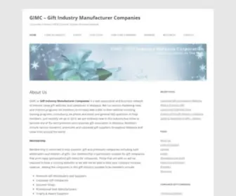 Gimc.com.my(Gift Industry Manufacturer Companies) Screenshot