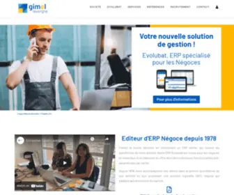 Gimel.fr(ERP Négoce) Screenshot