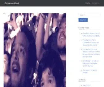 Gimeno-Abad.es(Google Webmaster Tools) Screenshot