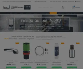 Gimenopiquer.com(Tienda Online Grohe productos originales) Screenshot