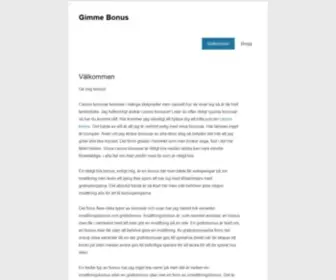 Gimmebonus.com(Gimme Bonus) Screenshot