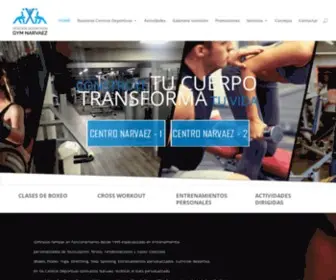 Gimnasiosnarvaez.com(Gimnasio en el Centro de Madrid) Screenshot