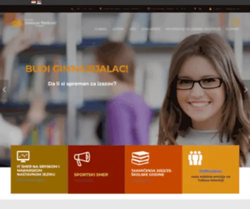Gimnazijasubotica.edu.rs(Moja gimnazija) Screenshot
