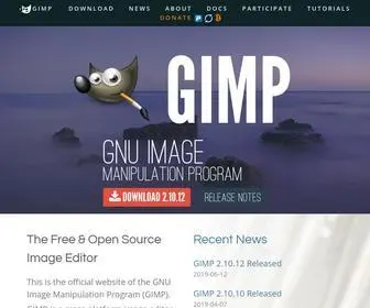 Gimp.org(Gimp) Screenshot