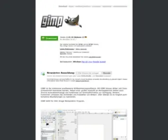 Gimp24.de(Download kostenlos (deutsch)) Screenshot