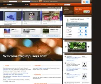 Gimpusers.com(News) Screenshot