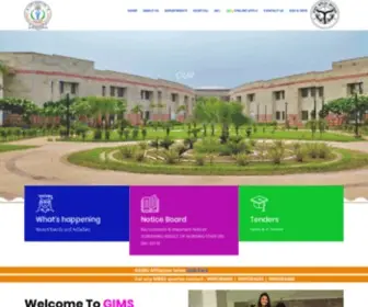 Gims.ac.in(GIMS Greater Noida) Screenshot