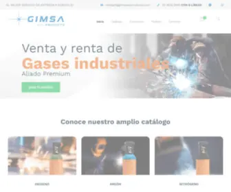 Gimsaairproducts.com(Inicio) Screenshot