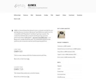 Gimx.fr(Gimx) Screenshot