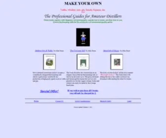 Gin-Vodka.com(The Professional Guides for Amateur Distillers) Screenshot