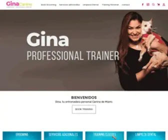 Ginacanina.com(Gina Canina) Screenshot