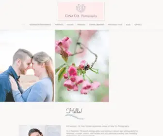 Ginacophotography.com(Gina Co) Screenshot