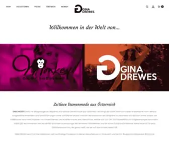 Ginadrewes.com(Zeitlose Damenmode aus Österreich) Screenshot