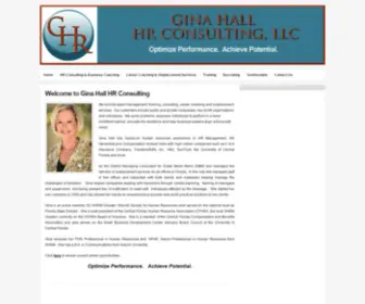 Ginahallhrconsulting.com(Ginahallhrconsulting) Screenshot