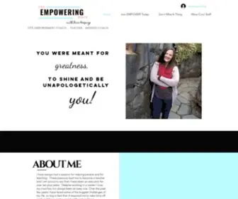 Ginakeeping.ca(Business & Mindset Mentor) Screenshot