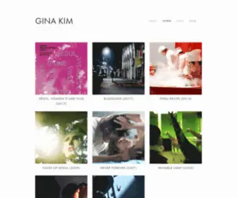 Ginakimfilms.com(Gina Kim) Screenshot