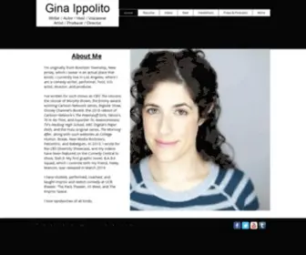 Ginamippolito.com(Gina Ippolito) Screenshot